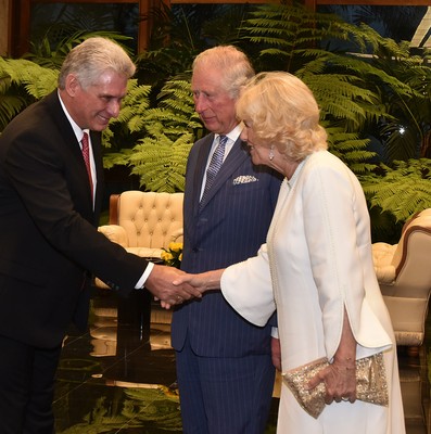 Recibimiento Oficial al Principe de Gales