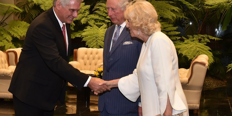 Recibimiento Oficial al Principe de Gales