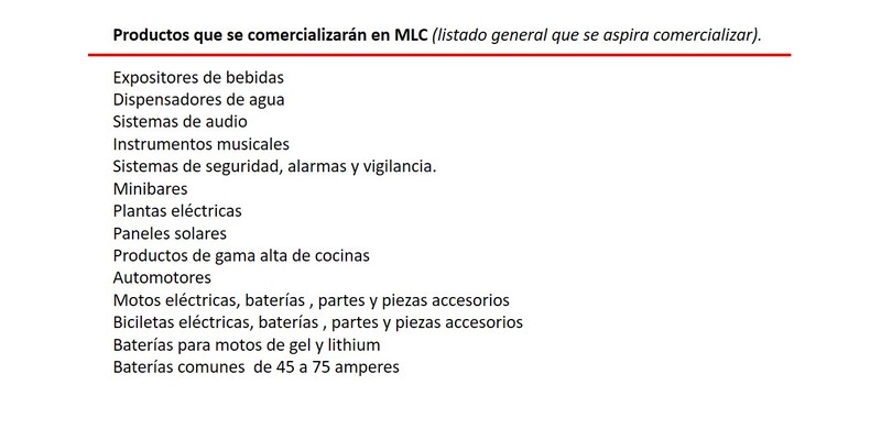 Elemento de interés sobre nuevas medidas económicas informadas en Mesa Redonda del 15 de Octubre de 2019