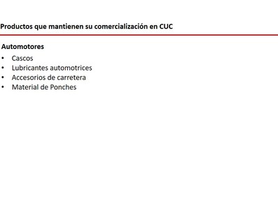 Elemento de interés sobre nuevas medidas económicas informadas en Mesa Redonda del 15 de Octubre de 2019