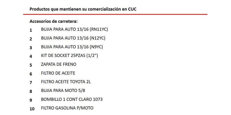 Elemento de interés sobre nuevas medidas económicas informadas en Mesa Redonda del 15 de Octubre de 2019