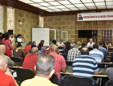 Visita del Consejo de Ministros encabezada por Díaz-Canel a Ciego de Avila