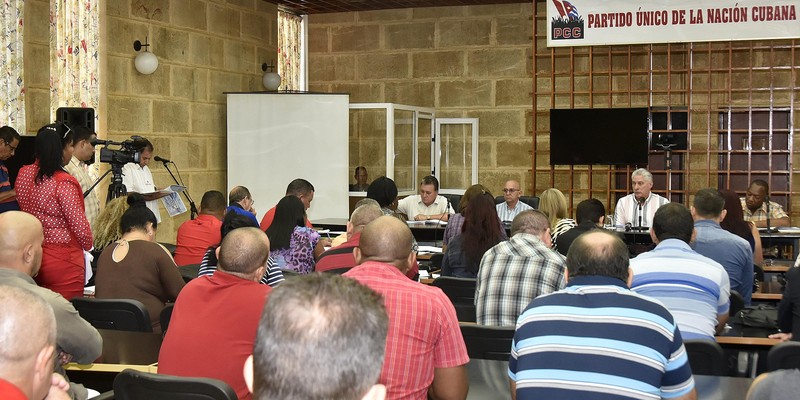 Visita del Consejo de Ministros encabezada por Díaz-Canel a Ciego de Avila