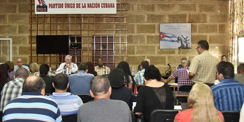 Visita del Consejo de Ministros encabezada por Díaz-Canel a Ciego de Avila
