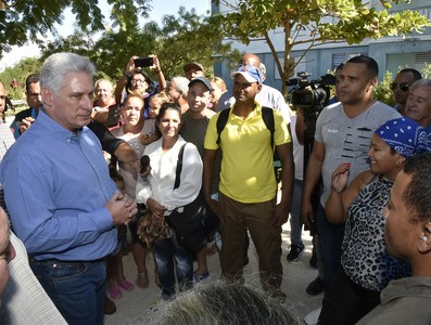 Visita del Consejo de Ministros encabezada por Díaz-Canel a Ciego de Avila
