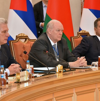 El presidente de la República de Cuba Miguel Díaz-Canel Bermúdez realiza visita oficial a Belarús