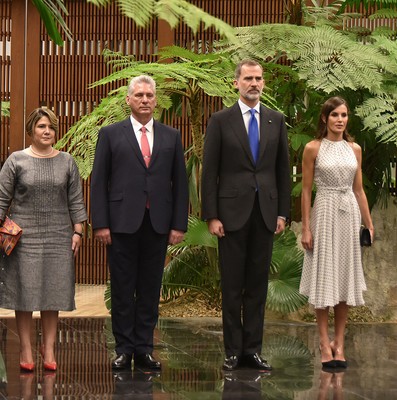 Visita a Cuba del Rey de España Su Majestad Felipe VI