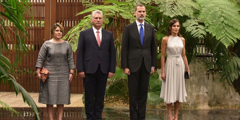 Visita a Cuba del Rey de España Su Majestad Felipe VI