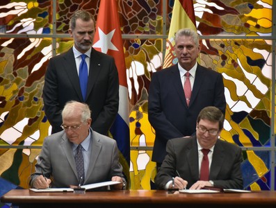 Visita a Cuba del Rey de España Su Majestad Felipe VI