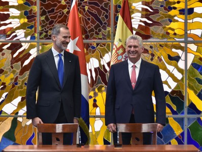 Visita a Cuba del Rey de España Su Majestad Felipe VI