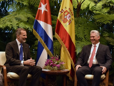 Visita a Cuba del Rey de España Su Majestad Felipe VI
