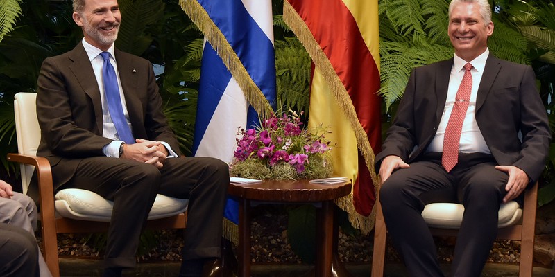 Visita a Cuba del Rey de España Su Majestad Felipe VI