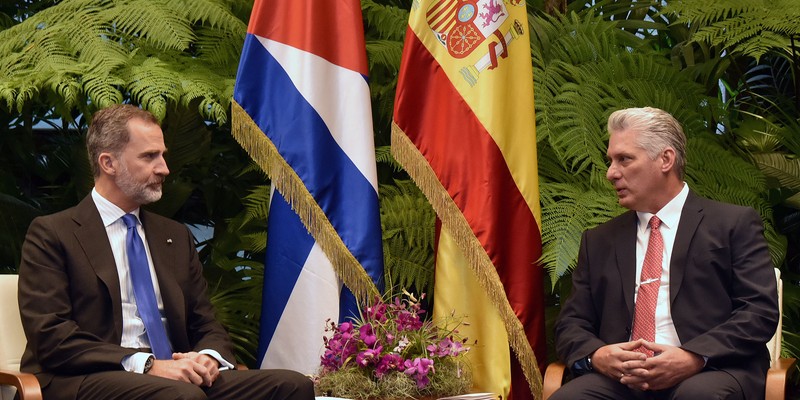 Visita a Cuba del Rey de España Su Majestad Felipe VI