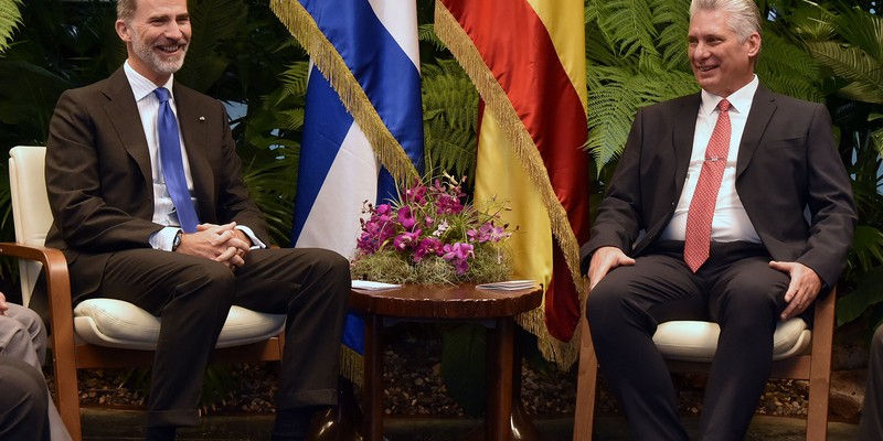 Visita a Cuba del Rey de España Su Majestad Felipe VI