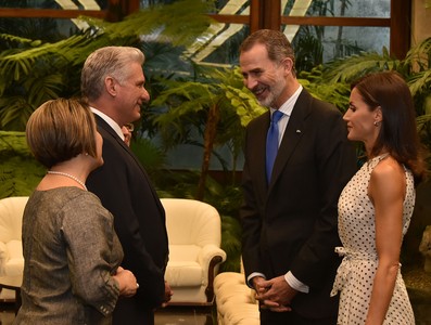 Visita a Cuba del Rey de España Su Majestad Felipe VI