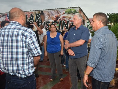 Segunda visita gubernamental a Villa Clara