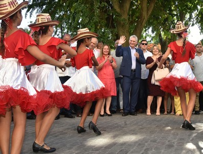 Participa presidente Díaz-Canel en celebraciones del 330 Aniversario de la ciudad de Santa Clara