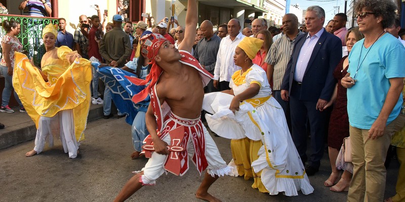 Participa presidente Díaz-Canel en celebraciones del 330 Aniversario de la ciudad de Santa Clara