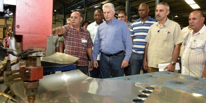 Visita del Consejo de Ministros encabezada por Díaz-Canel a Ciego de Avila
