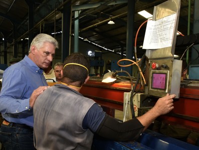 Visita del Consejo de Ministros encabezada por Díaz-Canel a Ciego de Avila