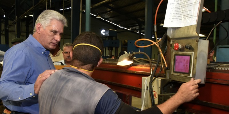 Visita del Consejo de Ministros encabezada por Díaz-Canel a Ciego de Avila