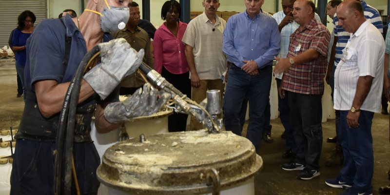 Visita del Consejo de Ministros encabezada por Díaz-Canel a Ciego de Avila