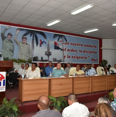 Segunda visita gubernamental a Villa Clara