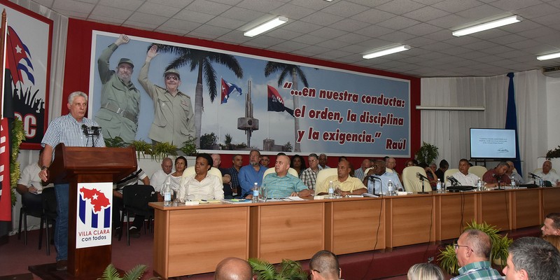 Segunda visita gubernamental a Villa Clara