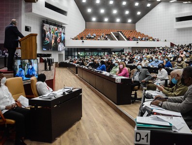 Segunda jornada del Octavo Período Ordinario de Sesiones de la Asamblea Nacional del Poder Popular, en su IX Legislatura