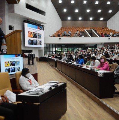 Segunda jornada del Octavo Período Ordinario de Sesiones de la Asamblea Nacional del Poder Popular, en su IX Legislatura