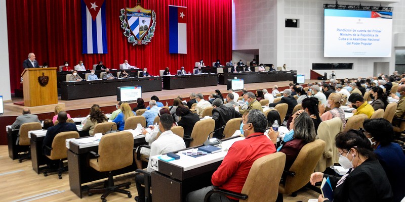 Segunda jornada del Octavo Período Ordinario de Sesiones de la Asamblea Nacional del Poder Popular, en su IX Legislatura