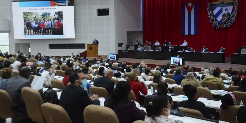 Segunda jornada del Octavo Período Ordinario de Sesiones de la Asamblea Nacional del Poder Popular, en su IX Legislatura