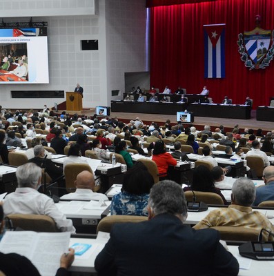 Segunda jornada del Octavo Período Ordinario de Sesiones de la Asamblea Nacional del Poder Popular, en su IX Legislatura