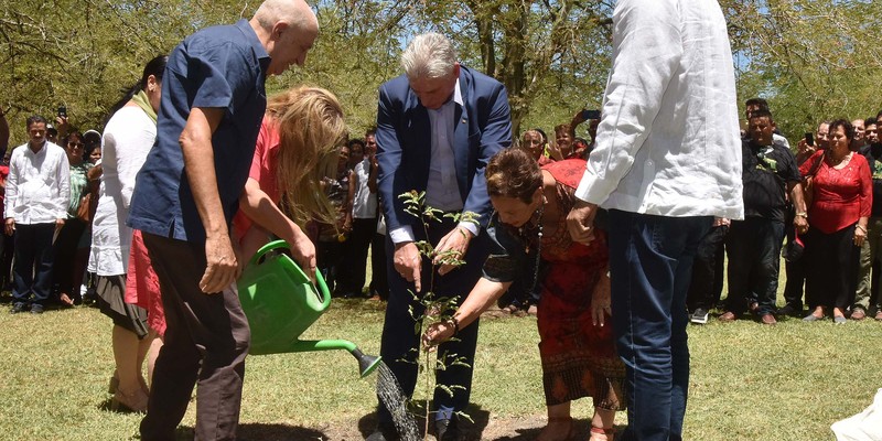 Participa presidente Díaz-Canel en celebraciones del 330 Aniversario de la ciudad de Santa Clara